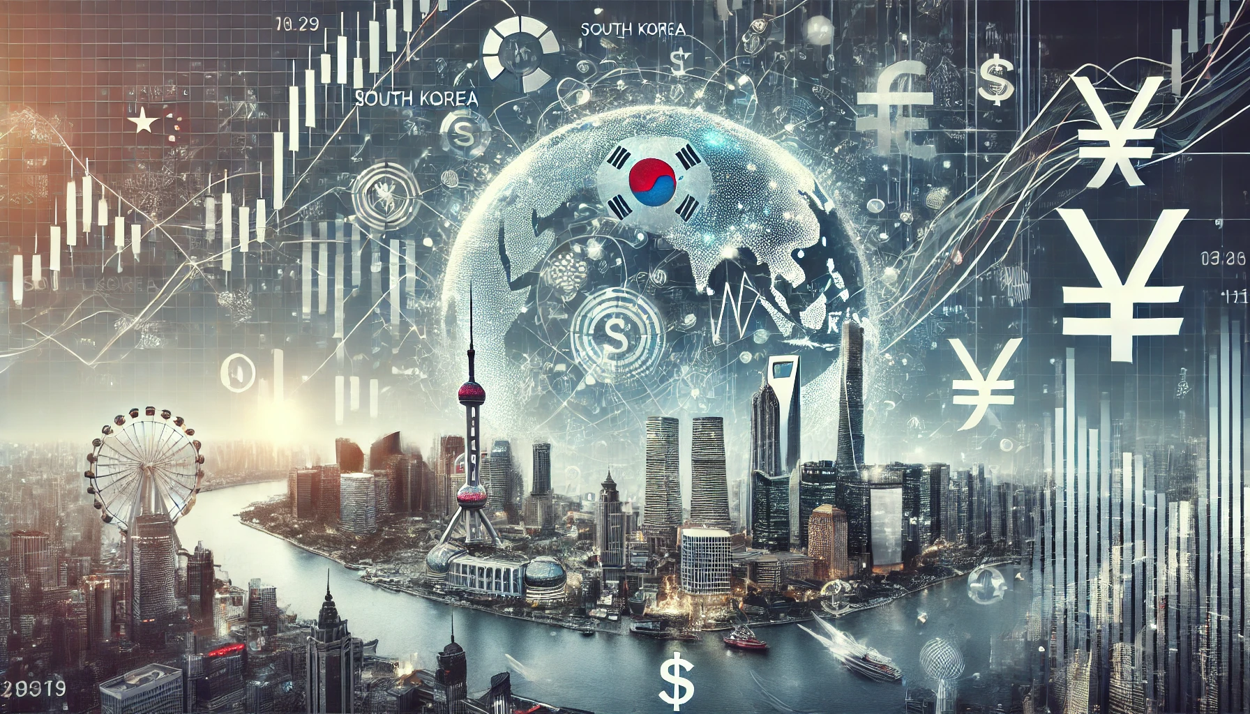 ردود الأسواق العالمية على عدم استقرار كوريا الجنوبية وتحولات الاقتصاد الصيني